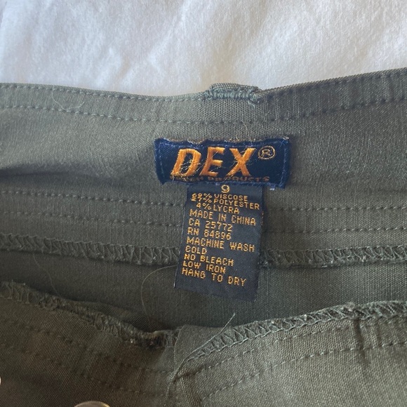 Dex army green pencil skirt - Picture 2 of 5